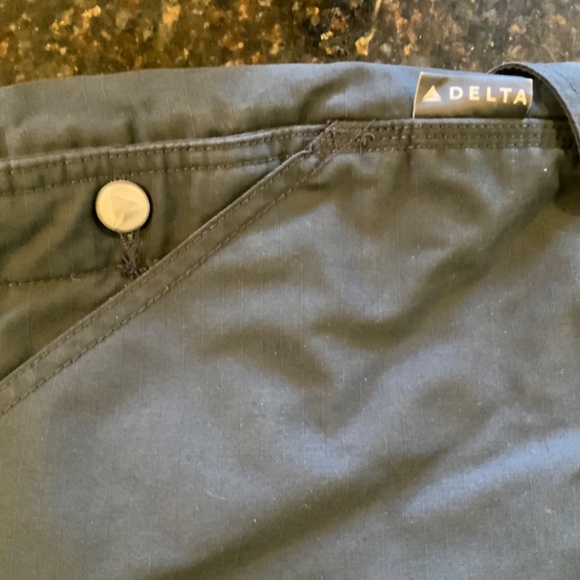 Lands' End Delta Airlines Ground Crew Maintenance Mechanic Overalls Size S SHOR - Picture 3 of 8